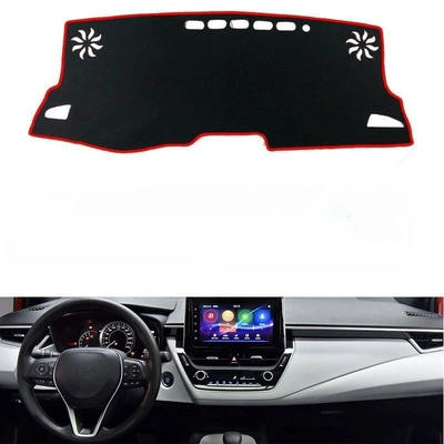 Anti-Slip Mat, Sunshade Mat — Günəş əleyhinə siperlik - red-edge-left-driving-single-layer-polyester-customization