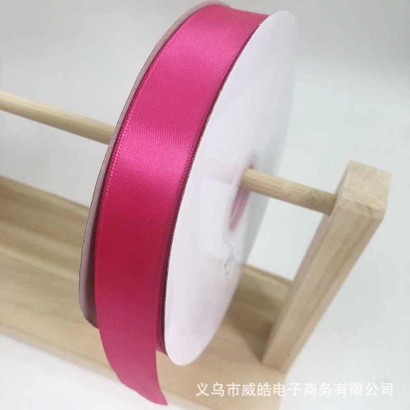 0,6-5cm Rosa Rojo cinta de poliéster cifrado accesorios para el cabello cinta de embalaje cinta accesorios de cinta cinturón de embalaje