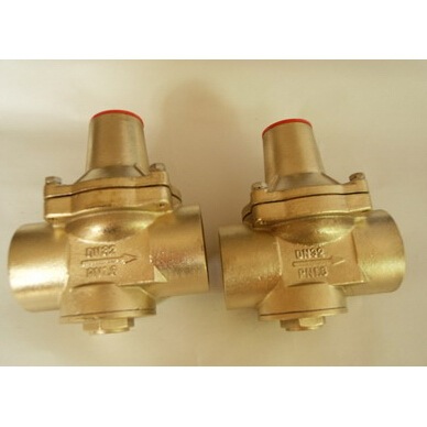 YZ11X全铜支管减压阀 螺纹铜质调压稳压阀DN15 20 25-50