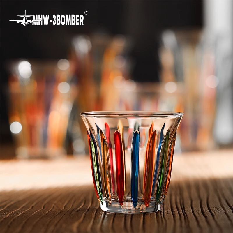 Mhw-3Bomber Bomber Glass Cup Wright Hand-Painted Series Dirty Coffee Cup Australian White Coffee Cup Latte Cup Mhw-3Bomber Bomber Glass Cup Wright Hand-Painted Series Dirty Coffee Cup Australian White Coffee Cup Latte Cup