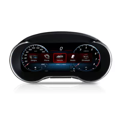 Lcd Dashboard Modification, automobile instrument