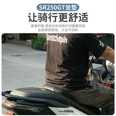 backrest non-destructive installation, Motorcycle cushion
