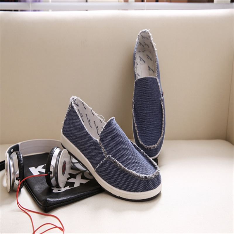 Herren-Sneakers aus Canvas mit Fußgewölbeunterstützung, leichte Sneakers, Schuhwerk_voghion.com