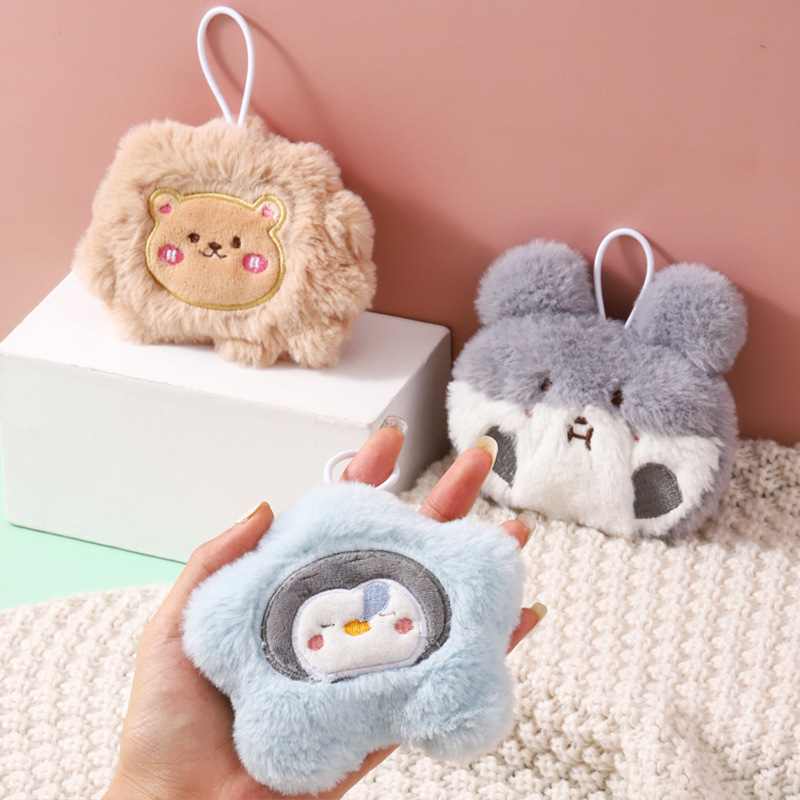 暖かい手の宝の猫の爪のミニのぬいぐるみのネットの赤いネットの熱の手の袋の暖かい手の宝の卸売りの漫画の暖かい赤ちゃんの発熱の包み|undefined