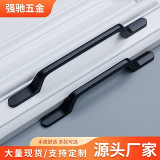 新美式锌合金重橱窗柜门家具五金配件门把手衣柜拉手电镀抽屉