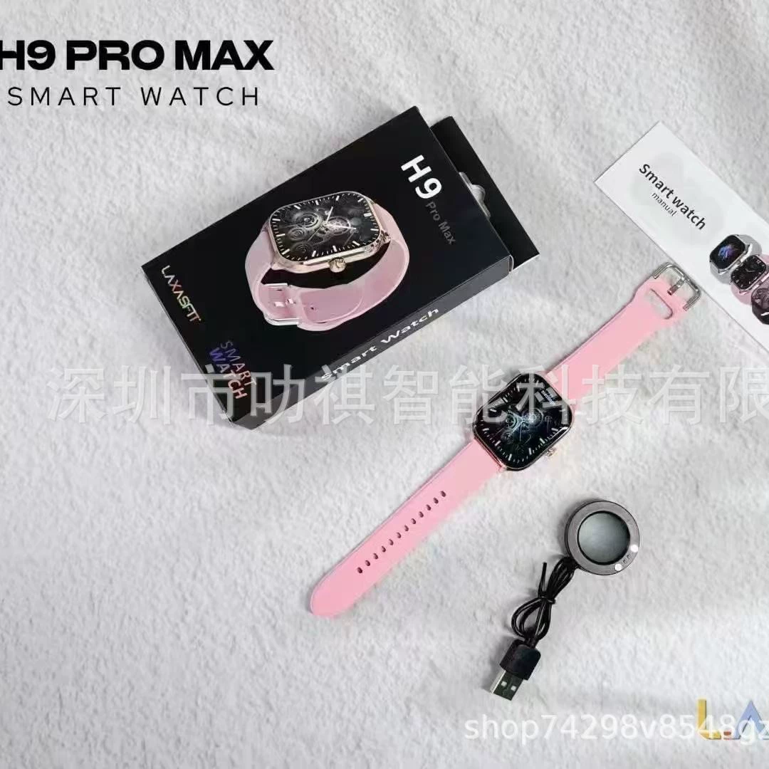 Браслет, для импорта, 9promax, bluetooth, широкий экран, S9
