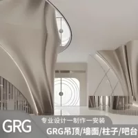 Обработка и производство Установка декоративных линий GRG Гипсовые моделирования Гостиницы Виллы Торговые центры Клубные здания GRG