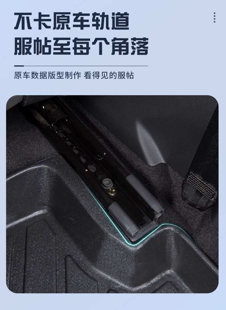 Suitable for Volkswagen Golf Foot Mat TPE Encloses 24 Special Golf 8 Generation 7 Generation 6 Generation Interior Car Foot Mat