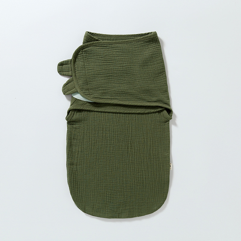 Green gauze sleeping bag