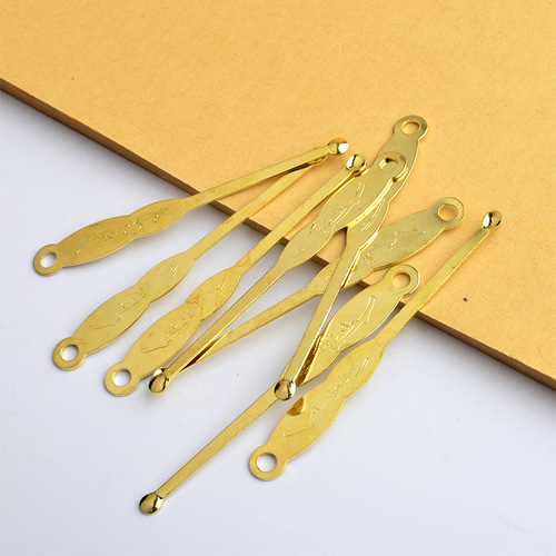 Iron Sheet Ear Spoon Handmade Home Decor Ears Scoop Flat Gold Ear Scoop Key Hook Manufacturer Wholesale
