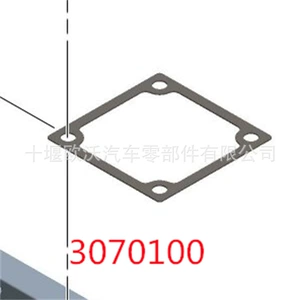 Intake Pipe Gasket 3070100 for Xi'an Cummins QSM11 Engine