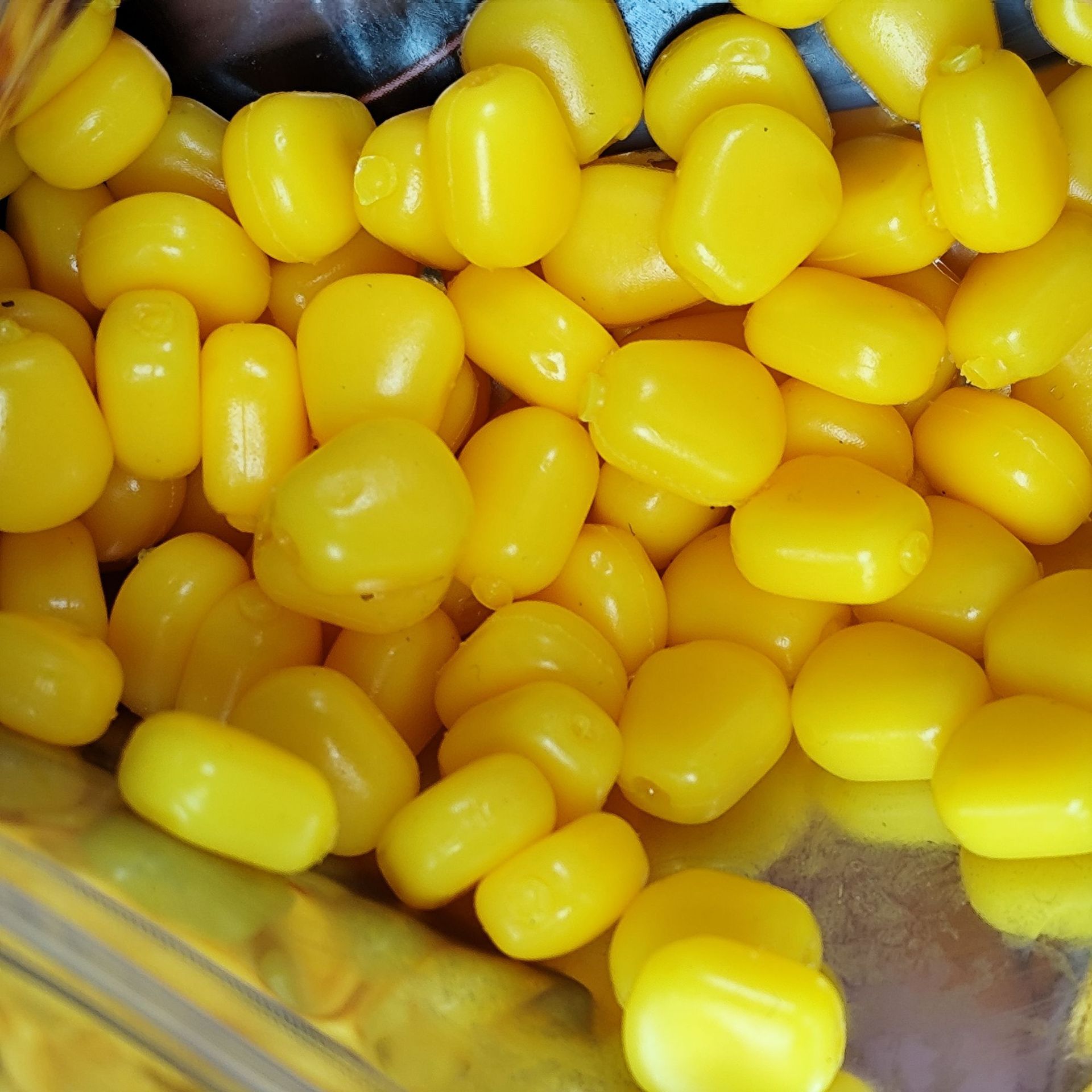 仿真软饵玉米粒 10mm0.4g路亚台钓沉水玉米饵 鳜鱼鲈鱼翘嘴黑鱼