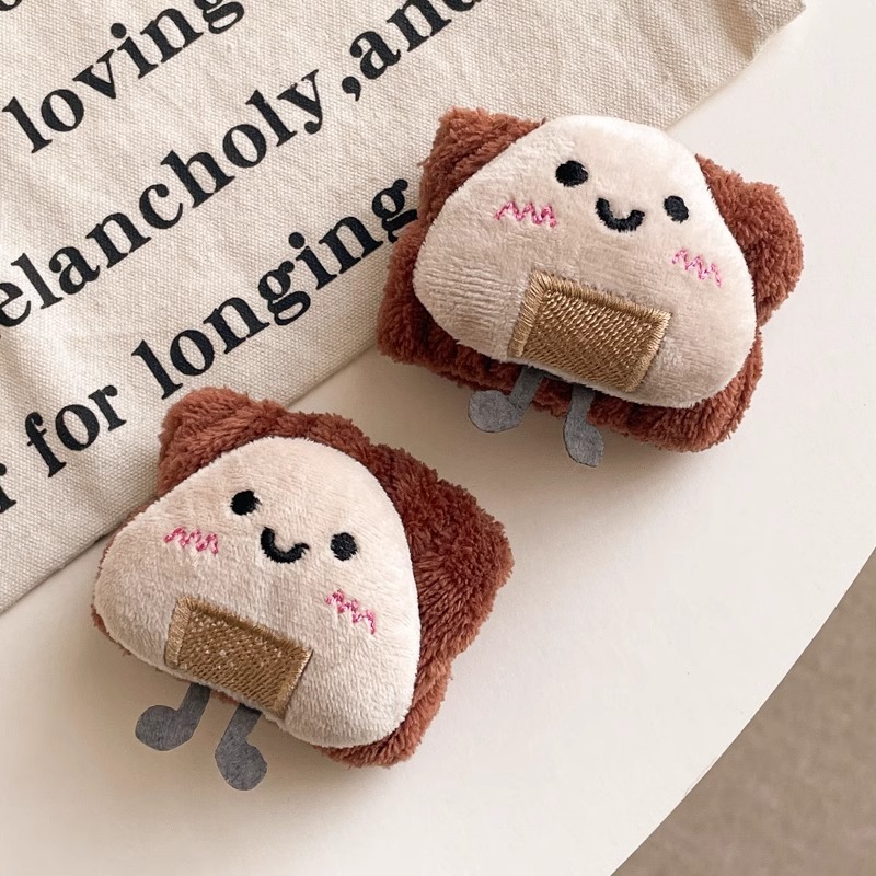 Caricatura encantadora muñeca de peluche intestino grueso anillo de cabello oso caño invierno corda clip de cabello cola de caballo joyeros de cabello nueva chica