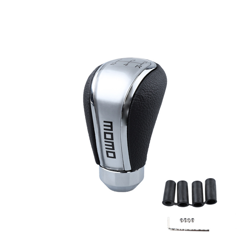 Car gear head manual 5-speed universal gear handle head personalized modification gear lever leather automatic gear shift rod head
