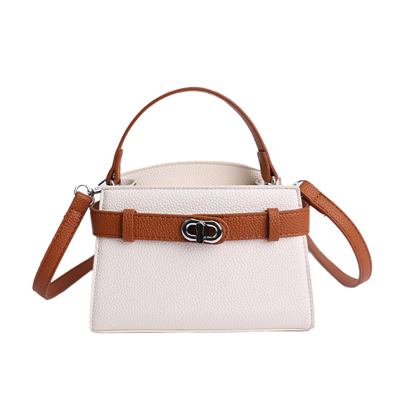 Este año, la moda de Kelly 2026 nuevo estilo femenino de estilo de viaje de moda de color contraste de hombro único bolso de tramo inclinado