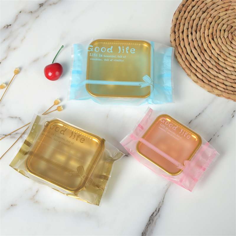 50克/100/80克烘焙食品包装袋饼干 食品烘焙平口机封袋98个