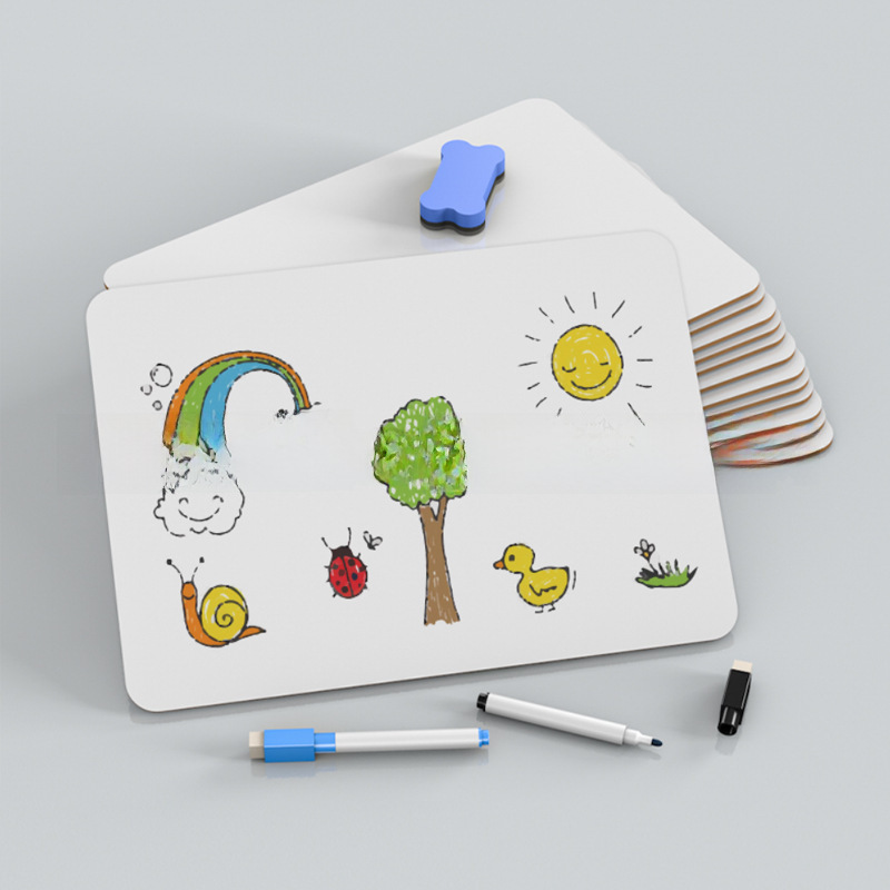 Doublesided Whiteboard Erasable Desktop TOEFL Home Test Children's