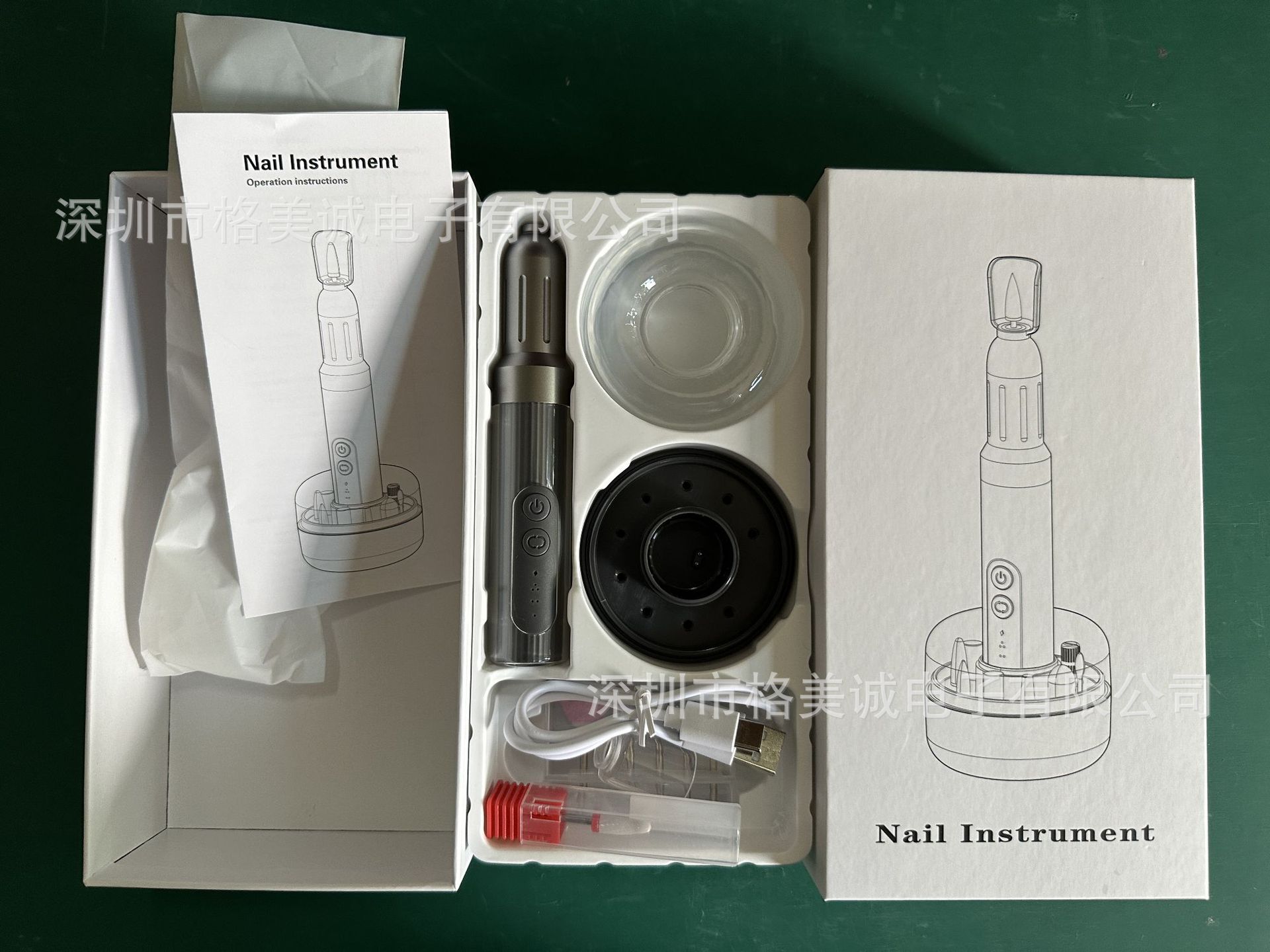 Pulidor de uñas portátil estilo ruso, tipo bolígrafo, herramienta eléctrica para manicura, pulidor de uñas. image 11
