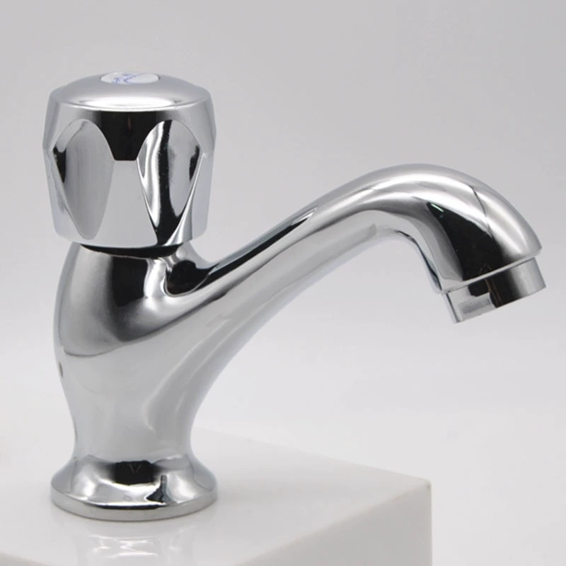 Один бассейна охлаждения кран Ванная комната мыть-лоток кран Античная вертикальный мыть-лоток медный сердечник кран