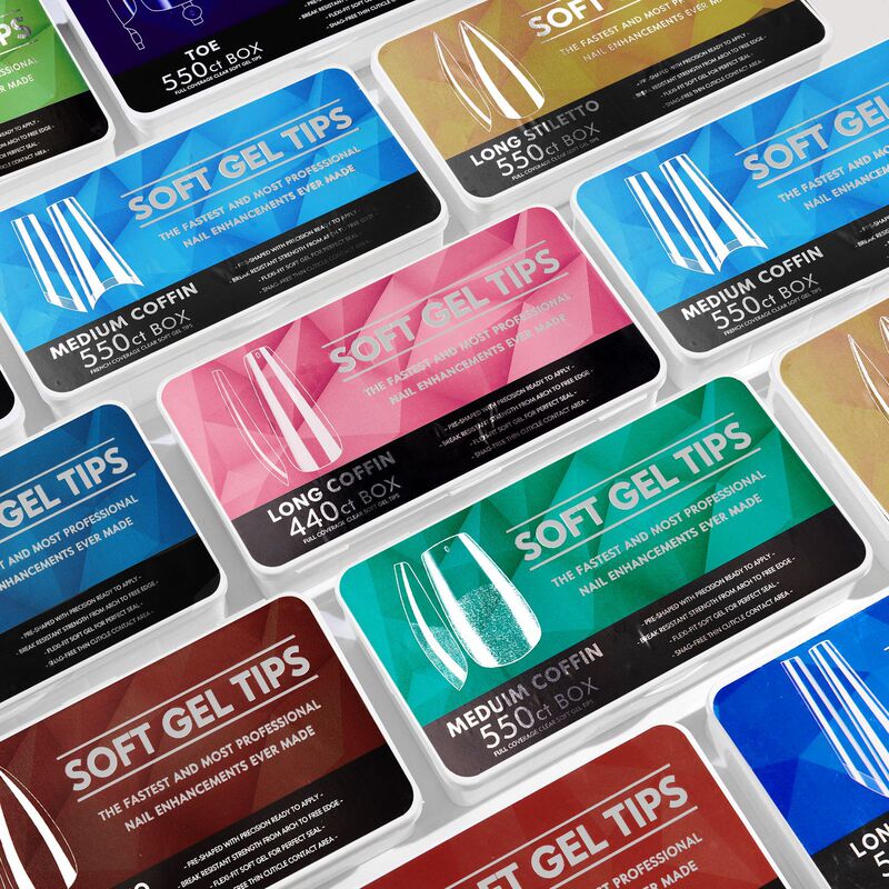 Amazon Explosions Porcelain White Box Nail Nails Ultra-thin Seamless Scrub Long Water Drop Almond Non-carved False Nails