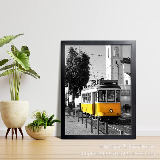 Photo Frame Wall Decoration Puzzle Frame Classic Black Normcore Study Bedroom Living Room Decorative Picture Frame Customization Photo Frame Wall Decoration Puzzle Frame Classic Black Normcore Study Bedroom Living Room Decorative Picture Frame Customization