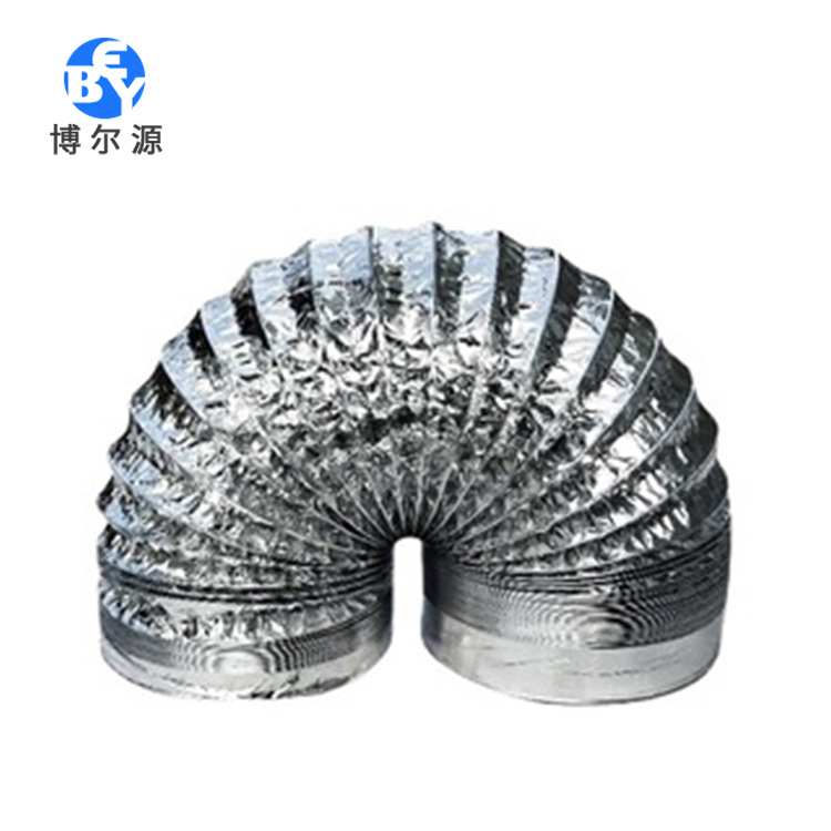 加厚排气烟管双层加厚200/250/300/350/400伸缩钢丝软管排风管