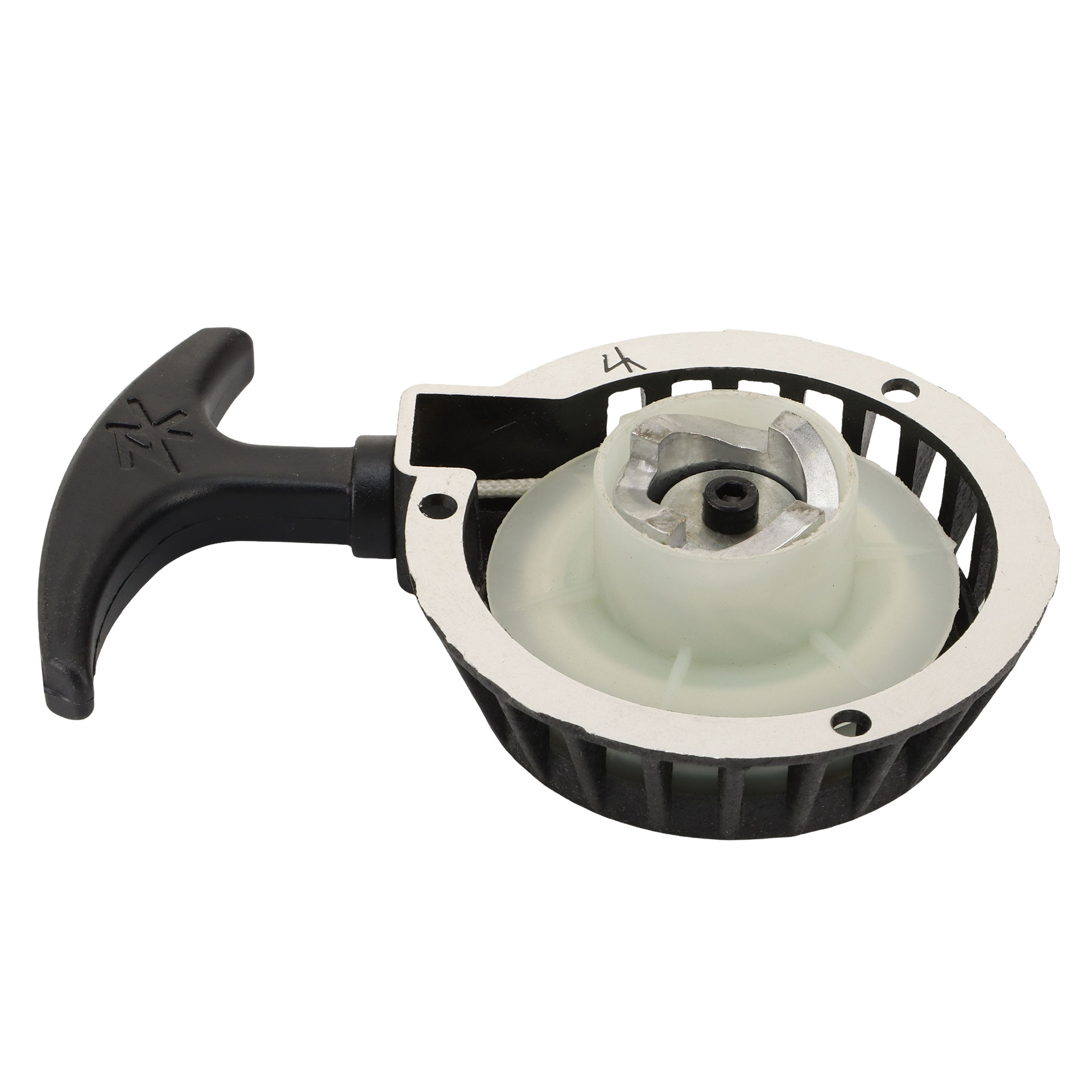 Motorcycle black pull start recoil starter replacement 2 stroke cutting machine scooter water pump