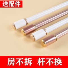 新款超硬窗帘杆罗马杆罗马杆双杆家用便宜双层全套一整套跨境厂家