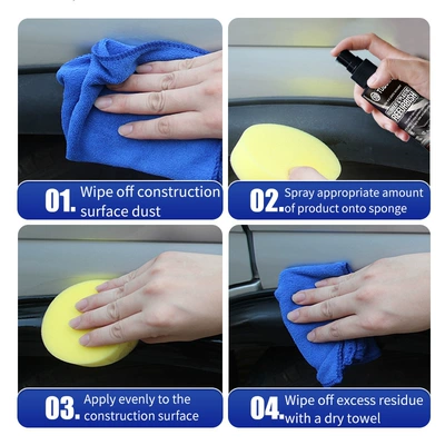 Spray Cross-Border, Cleaning/curing agent