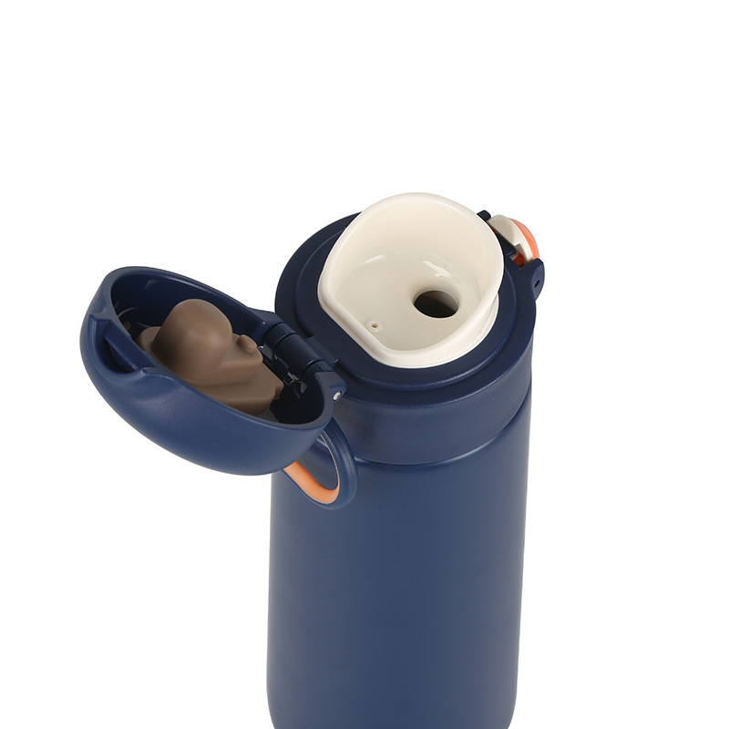 Taza de acero inoxidable de alto aspecto taza de vacío americano simple taza de agua de estudiante portátil nueva taza de bebida directa