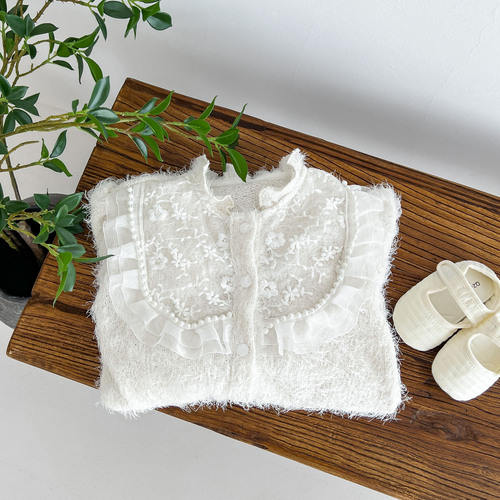 Baby onesie spring and autumn set newborn full moon 100th day top dress 100th day party dress princess girl baby crawling outfit