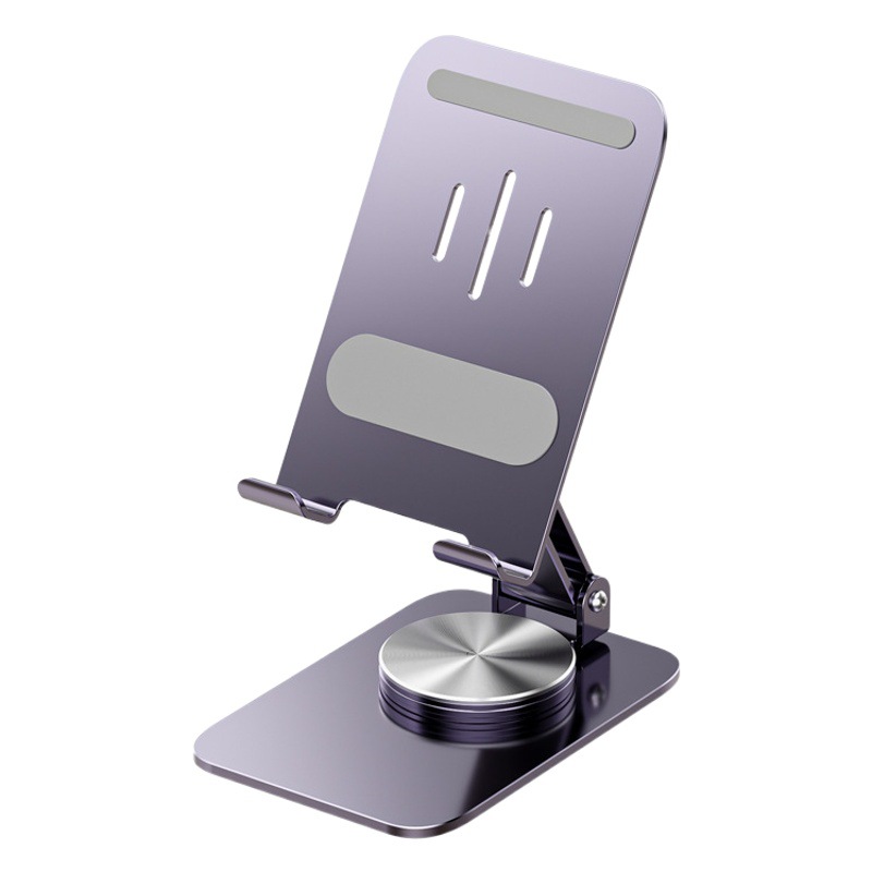 Teléfono Móvil soporte plegable de metal giratorio transmisión en vivo perezoso escritorio tableta retráctil creativo TikTok mano rápida al por mayor