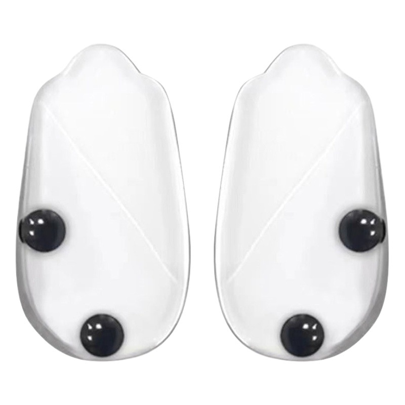 Plantilla de corrección de silicona de pierna tipo XO Plantilla de imán volcánico almohadilla de talón de absorción de choque que adelgaza la almohadilla funcional de tamaño medio para la generación de cabello