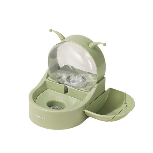 Cat water dispenser unplugged mobile dog water dispenser pet water dispenser cat anti-wet mouth tip over cat water bowl