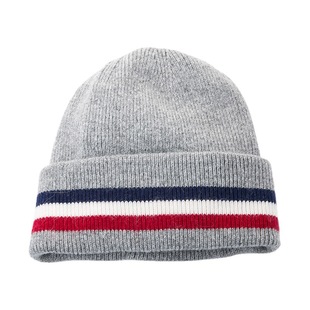 Warm Rpet Knitted Pullover Corporate Gift Fleece-Lined Cotton Ear Protection Hat Rpet Woolen Hat Customization Factory