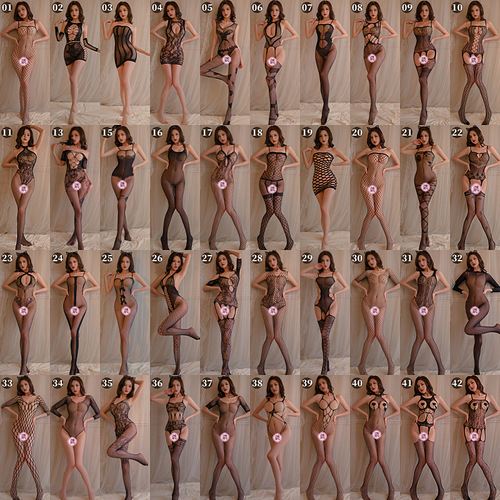 Lingerie set for sexy women, passionate, transparent, seductive, open-leg hosiery, one piece, drop shipping