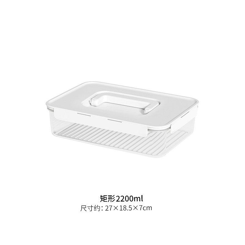 손잡이가 있는 야외용 크리스퍼 2200ml