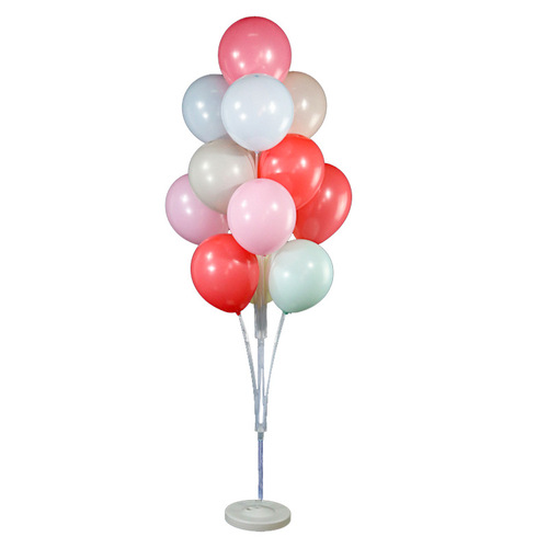 Floor floating wedding party birthday decoration display bracket layout supplies heightened balloon table floating column wedding wedding