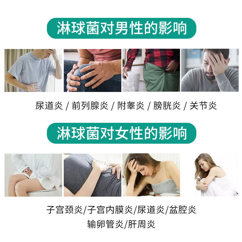 クラミジア・グルミナス・淋病検査紙、膣炎、家庭用早期スクリーニング、ウイルス感染検査紙キット検査|undefined