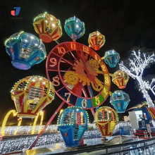 新型游乐设备观览车时钟观览车 迷你摩天轮户外娱乐设施新款