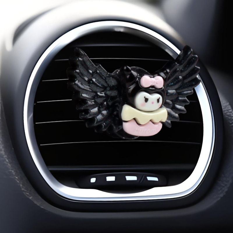 Adornos del automóvil, consola central, accesorios de la pantalla del automóvil, decoración del monitor de la computadora, ala pequeña del automóvil, adornos