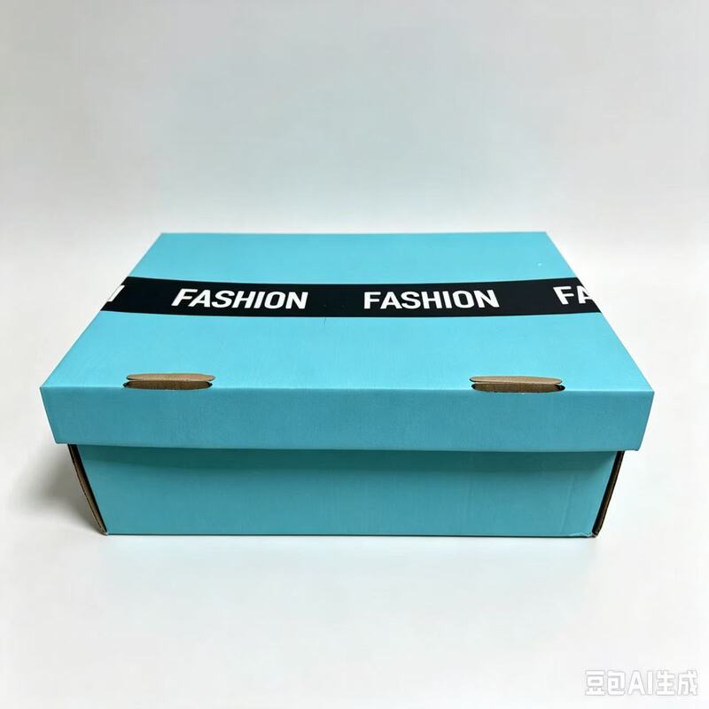 Brown Packing Paper Shoe Box Carton Foldableing Flip-Top Express Carton Ready-Made Men's and Women's Sports Shoe Storage Packaging Box Shoe Box