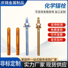 4.8级化学锚栓倒锥定型化学锚栓高强度化学螺栓胶管锚栓膨胀螺丝
