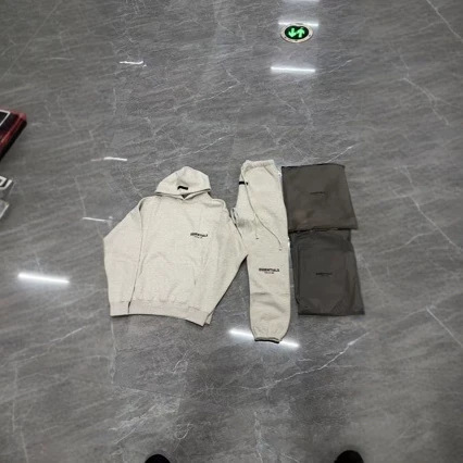 22SS-ESSEATIALS 8th Season High Street Loose Fit Versatile Casual Hooded Sweatshirt + Jogger Pants Set 22SS-ESSEATIALS 8th Season High Street Loose Fit Versatile Casual Hooded Sweatshirt + Jogger Pants Set