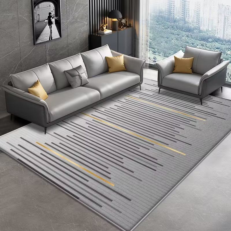 Italiano minimalista cristal terciopelo ins estilo sala de estar alfombra absorbente dormitorio cama manta sala de estar baño piso mat