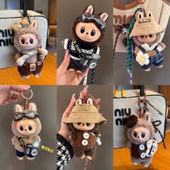 【仅衣服】labubu拉布布娃衣一二三代17cm搪胶衣服套装穿搭批发g