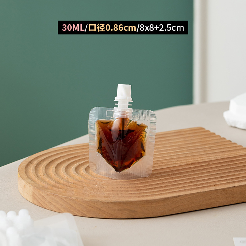 使い捨てコーヒー液分装袋コーヒー濃縮液体冷抽出包装袋透明フロスト液体ノズル袋|undefined