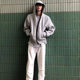 Teenager Autumn American Fashion Brand Cardigan Sweater Men's All-match Casual Top Sports Hooded Zipper Jacket