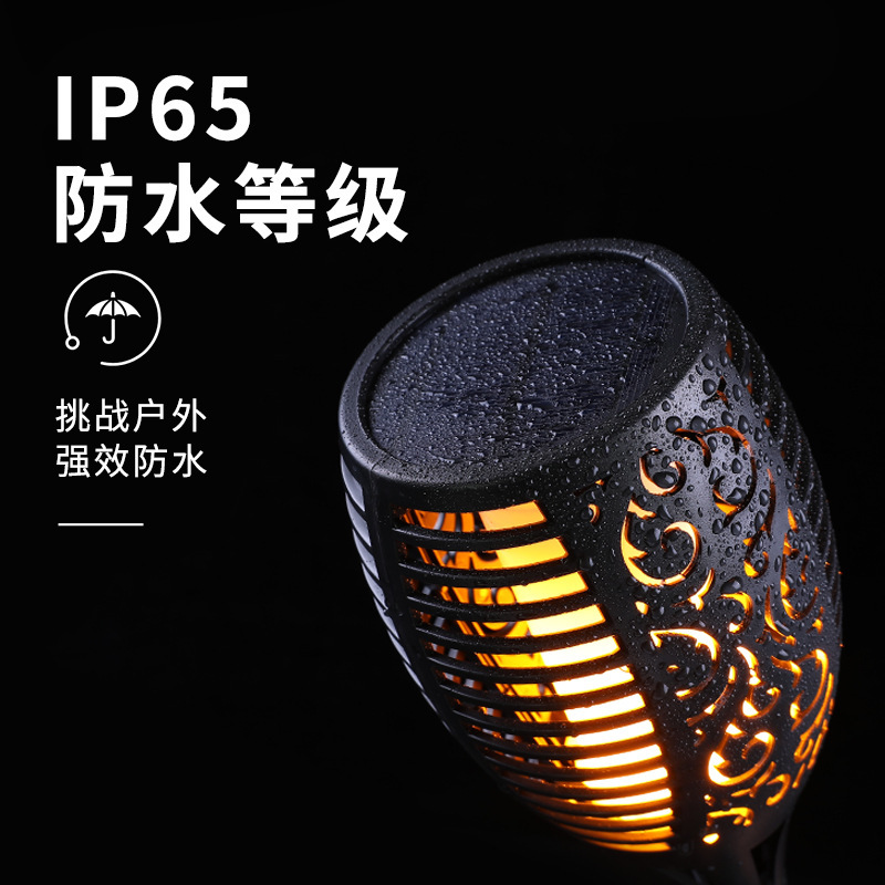 Transfronterizo solar exterior lámpara de patio casa impermeable jardín villa tierra lámpara de césped paisaje decoración lámpara de calle