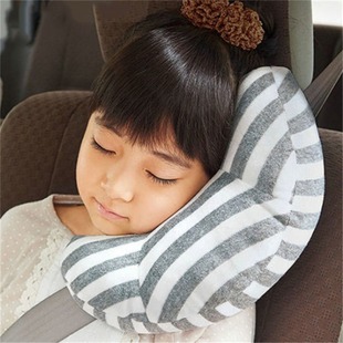 New color children's safety belt shoulder pad travel car headrest